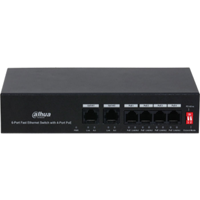 3006-36.jpg سوییچ شبکه DAHUA مدل DH PFS3006 4ET 36 - تصویر 1