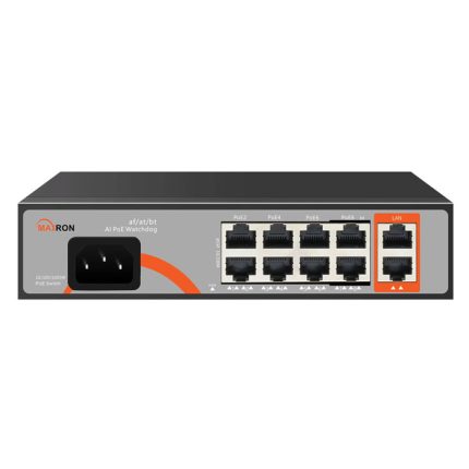 سوییچ شبکه Maxron مدل  MSW 3108GFP 2GL 120I OD