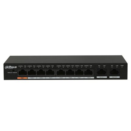 سوییچ شبکه Dahua مدل DH PFS3010 8ET 65