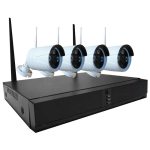 پک 4 کانال دوربین مداربسته بی سیم Xmeye Plus
